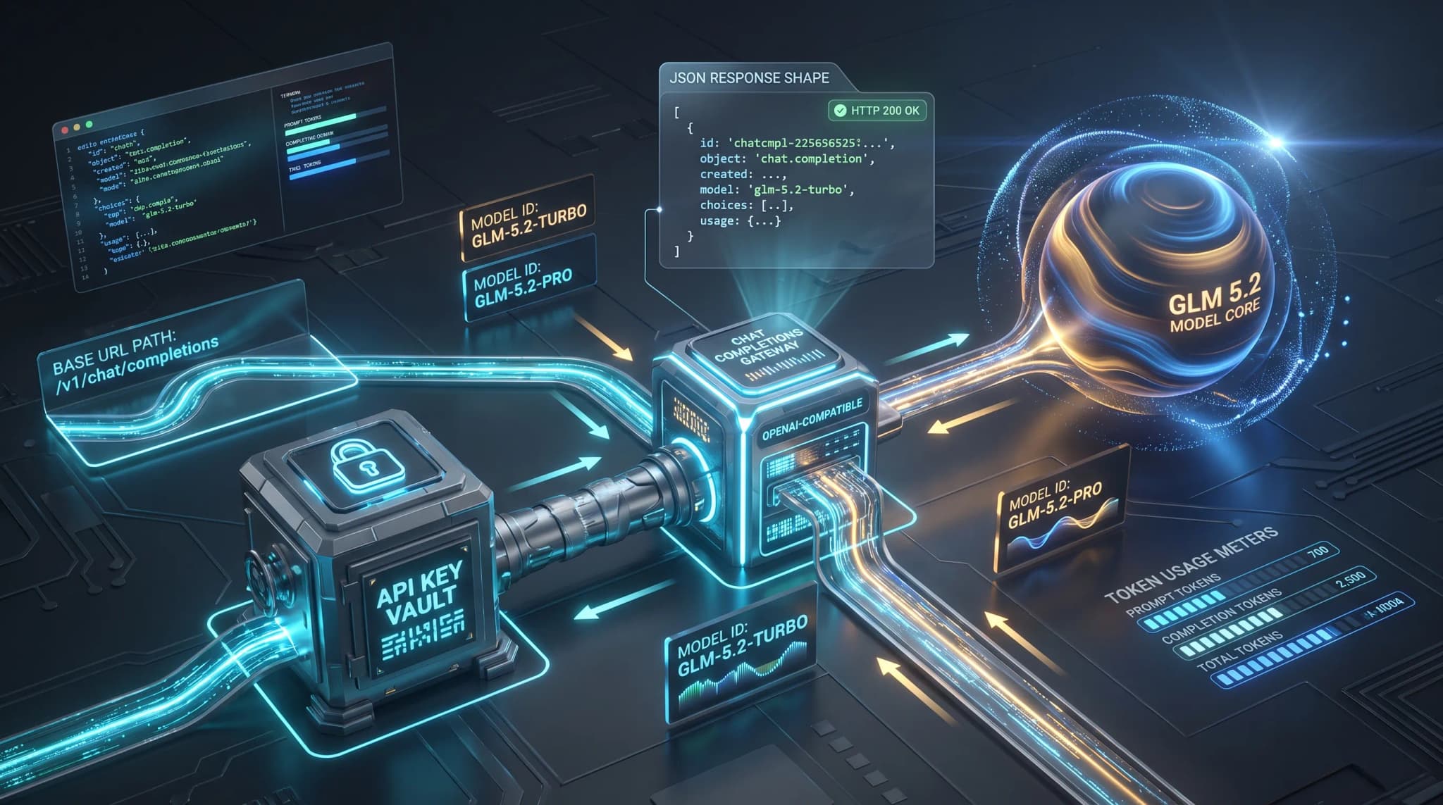 GLM 5.2 API Key Setup: OpenAI-Compatible Endpoint, Model ID, and Python Example