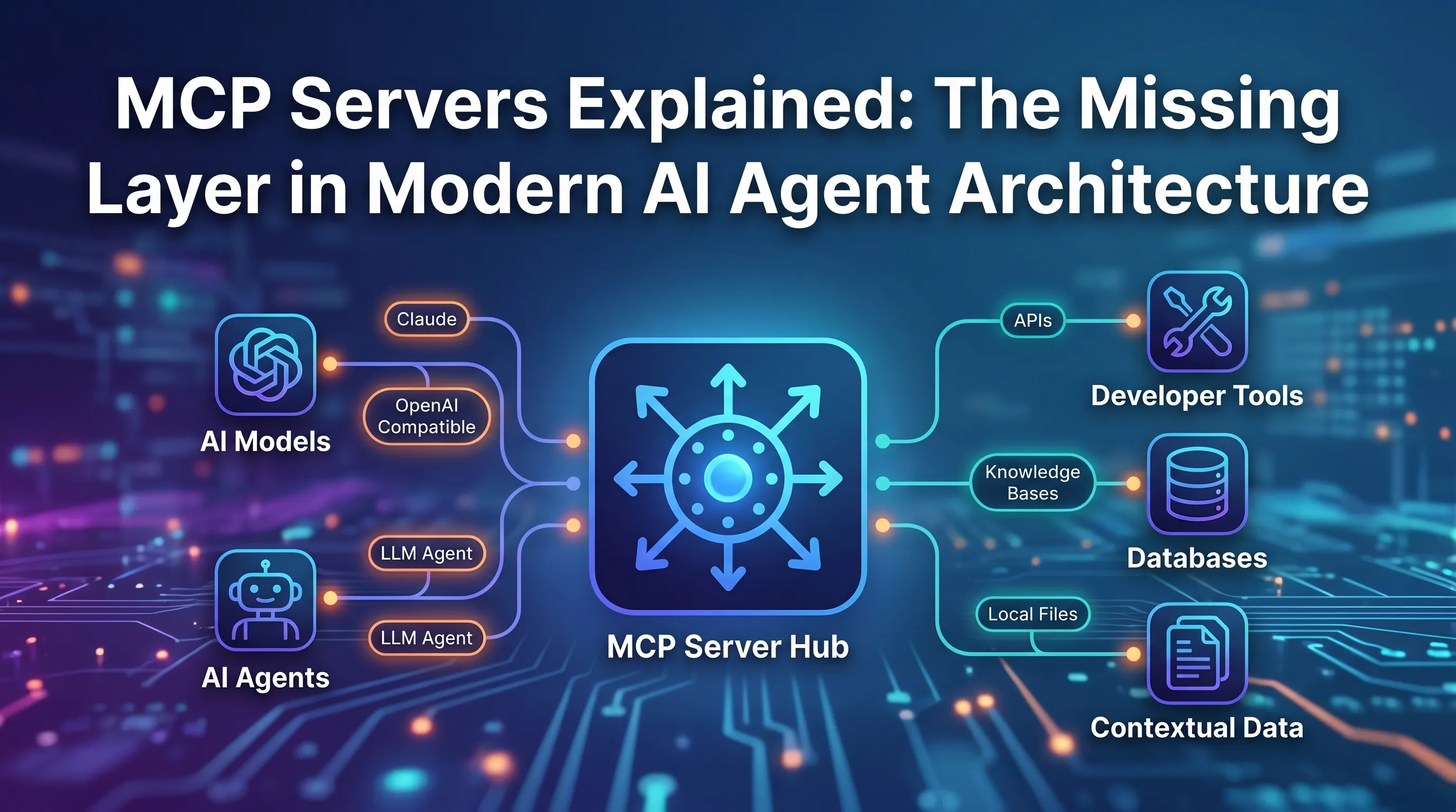 MCP Servers Explained: The Missing Layer in Modern AI Agent Architecture
